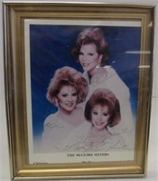 Signed Photo of the McGuire Sisters