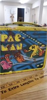 Metal pac man lunch pail no thermos