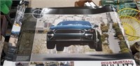 9 mustang posters all the same double sided