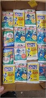 1990 and 91 sealed football cards