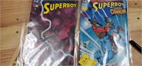 2 superboy comic books