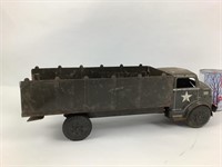 Camion Marx Lumar en métal -Armée USA , antique