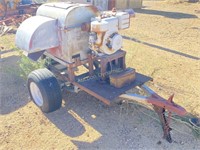 Gas Powered Chipper Trailer