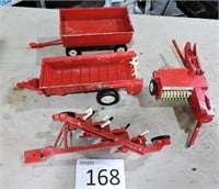 IRTL International Farm Equipment Metal Toys