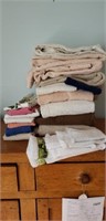Lg group of towels