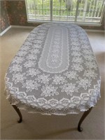 White Table Cloth