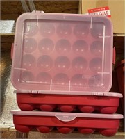 3 Ball Containers