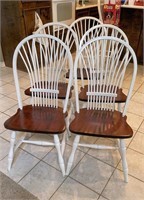 Country White Chair