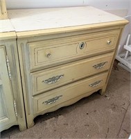 Country French 3 Drawer Chest