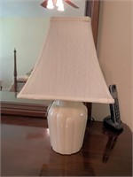 Small White Lamp