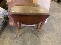 DROP LEAF TABLE - NEEDS REFINISHED