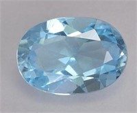 1 ct. Natural Blue Topaz Gemstone