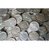 532 pcs. Mixed Date and Grade Buffalo Nickels