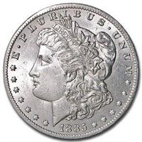 1885 o BU Morgan Silver Dollar