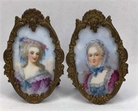 Madame De Lamballe and De Pompadour Portraits
