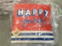 6 PACKAGES OF 4TH OF JULY NAPKINS