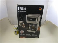 Cafetière programmable Braun boite ouverte