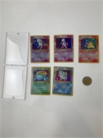 Carte Pokémon RÉPLIQUES première édition de 1996