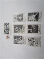 7 cartes munsters mumbles 1964