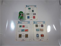 18 timbres ONU 100% mint avec gum 68-69