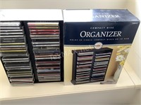 Collection of CD’s and Racks