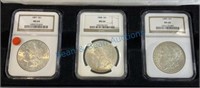 Morgan silver dollar set MS 64 high-grade 1887S