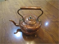 Copper Decretive Tea Pot