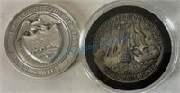 Silver coins John Paul Jones and 1963 Idaho