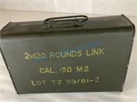 Original spam can of 240 rounds of US G.I. 30-06