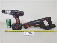 Craftsman 19.2V Cordless Tools - As Is