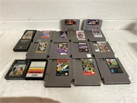 LARGE VINTAGE  VIDEO GAME LOT OVER 15 GAMES