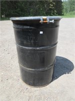 USEFUL METAL BARREL WITH COVER