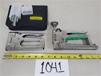 Stanley and Fastener Corp. Staplers