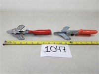 2 Mitre Shears / Cutters - For Moulding, Trim, Etc