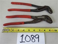 Knipex Alligator and Cobra Slip Joint Pliers