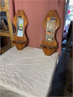 Pair of candle holders