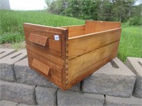 NEAT WOODEN DOVETAILED DRAWER 23X14X11 INCHES