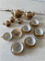 Vintage Mini Porcelain setting for 6 made in JAPAN