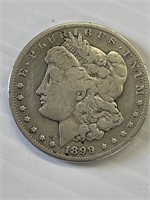 1899 D Morgan Silver Dollar