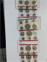 1977, 1978, 1979 US Mint Sets UNC