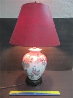 PRETTY FLORAL TABLE LAMP