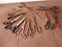 (12) Pair of Vintage Scissors
