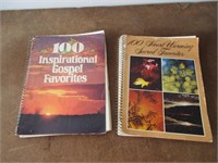 2 Vintage Spirial Bound Song Books