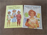 2 Vintage Shirley Temple Paper Doll Books