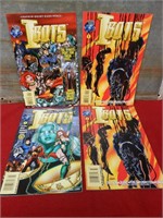 Lot of 4 Tekno Comics I Bots Comic books