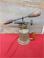 Antique Blow Torch with Soldering Iron