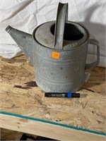 Galvanized water bucket