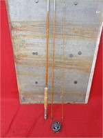 Vintage Japan Tonkin Bamboo Fly Rod & Reel