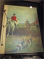 SCRAPBOOK W/ VARIOUS HORSE PICTURES