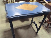 BLUE LAMP TABLE